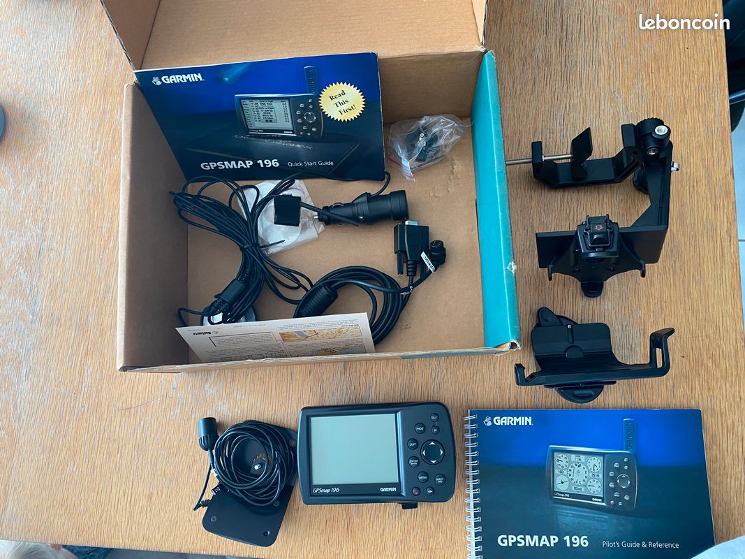 GPS Aviation Garmin GPSMAP 196 – Complet avec accessoires et boîte — photo 4